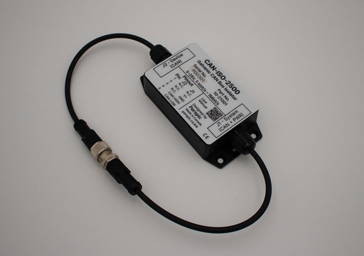[10-21001] CAN Isolator M12 Pigtail
